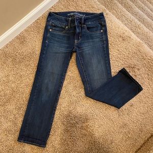 America Eagle Artist Crop Capri Jeans